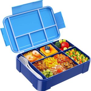 Kids Bento Lunch Box with Convenient Compartments for School Meals